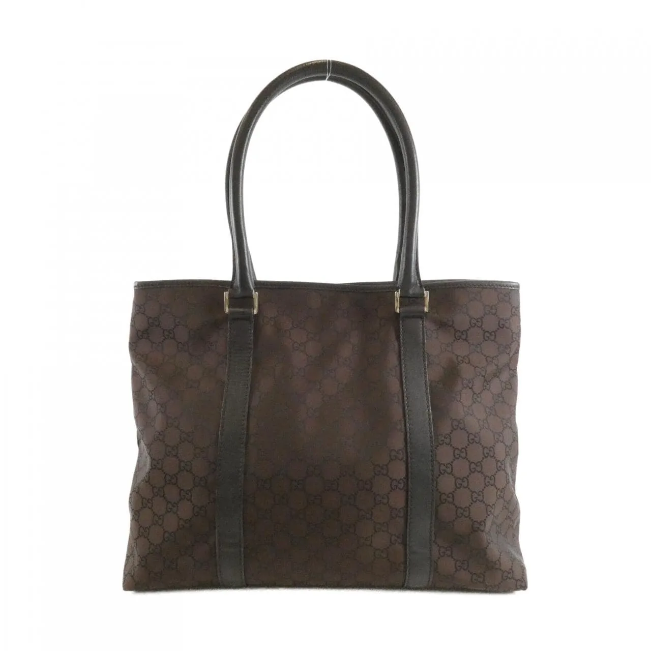 GUCCI 257304 Handbag Nylon Brown