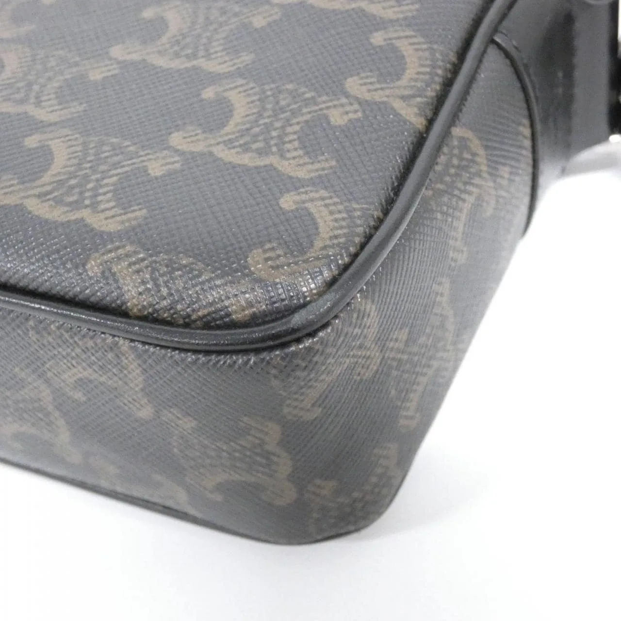 CELINE 197202DND Shoulder Canvas Black Canvas Rank A - Thumbnail 3