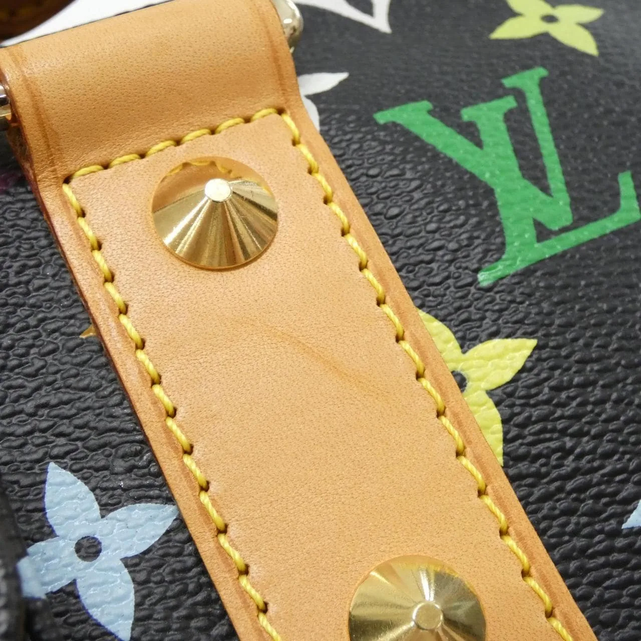 LOUIS VUITTON Keepall M92640 Boston Canvas Multicolor 帆布 中古品A - 縮圖 5