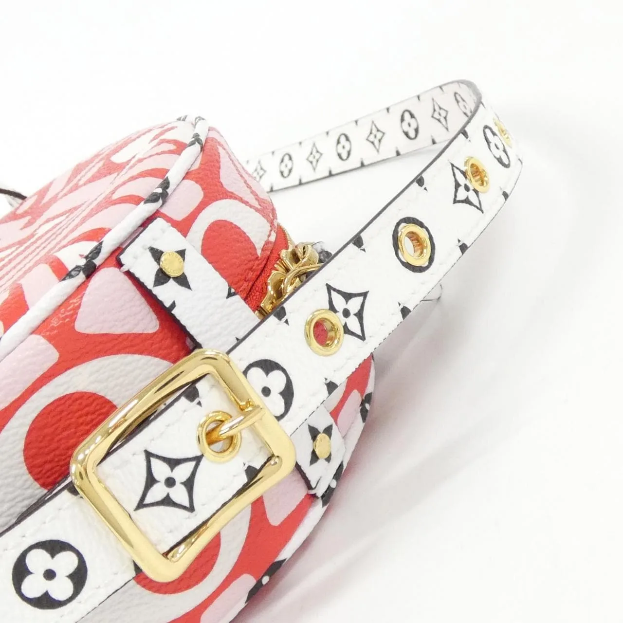 LOUIS VUITTON M45364 Shoulder Canvas Rouge Canvas Rank A - Thumbnail 4