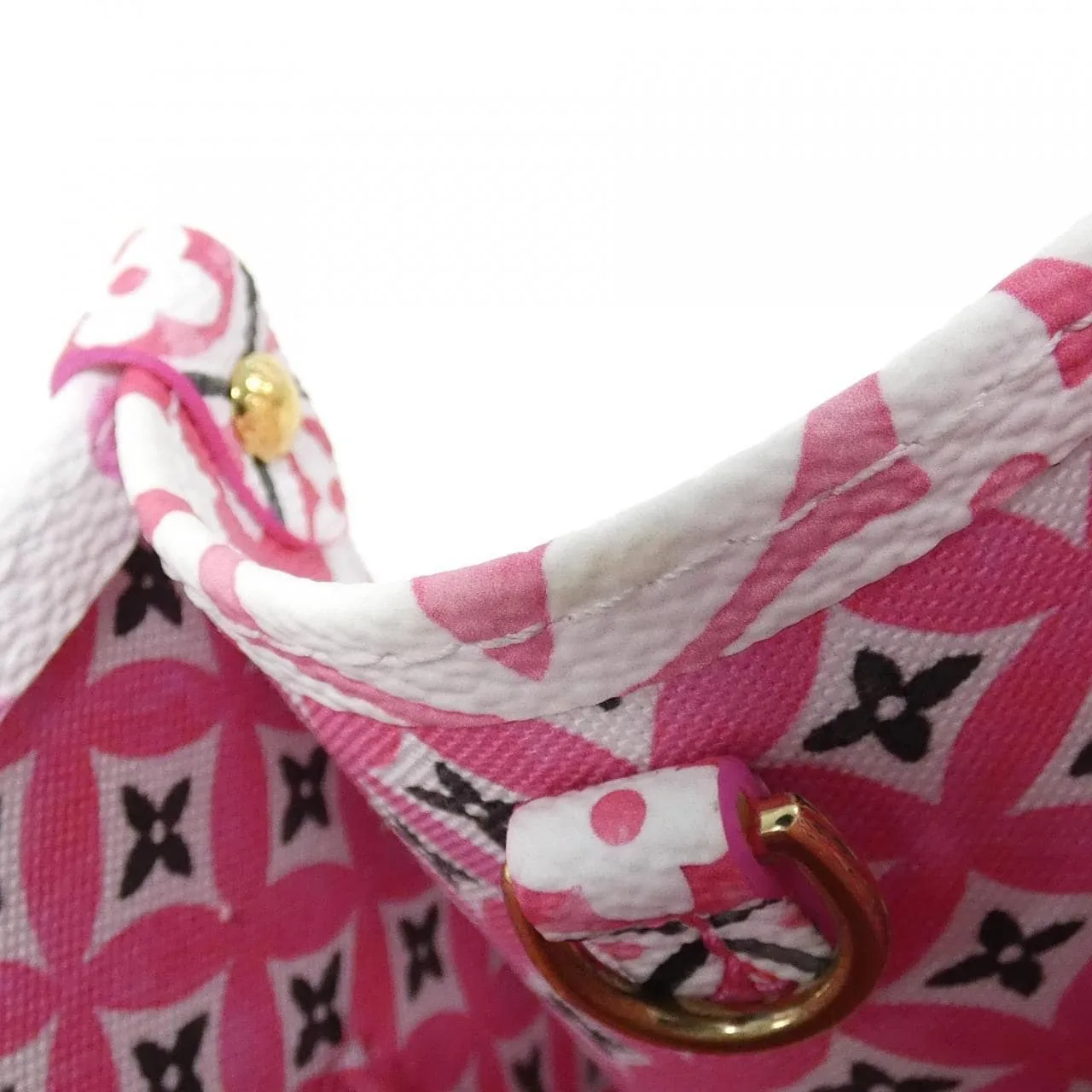 LOUIS VUITTON OnTheGo M22976 Handbag Monogram Pink Monogram Rank A - Thumbnail 9