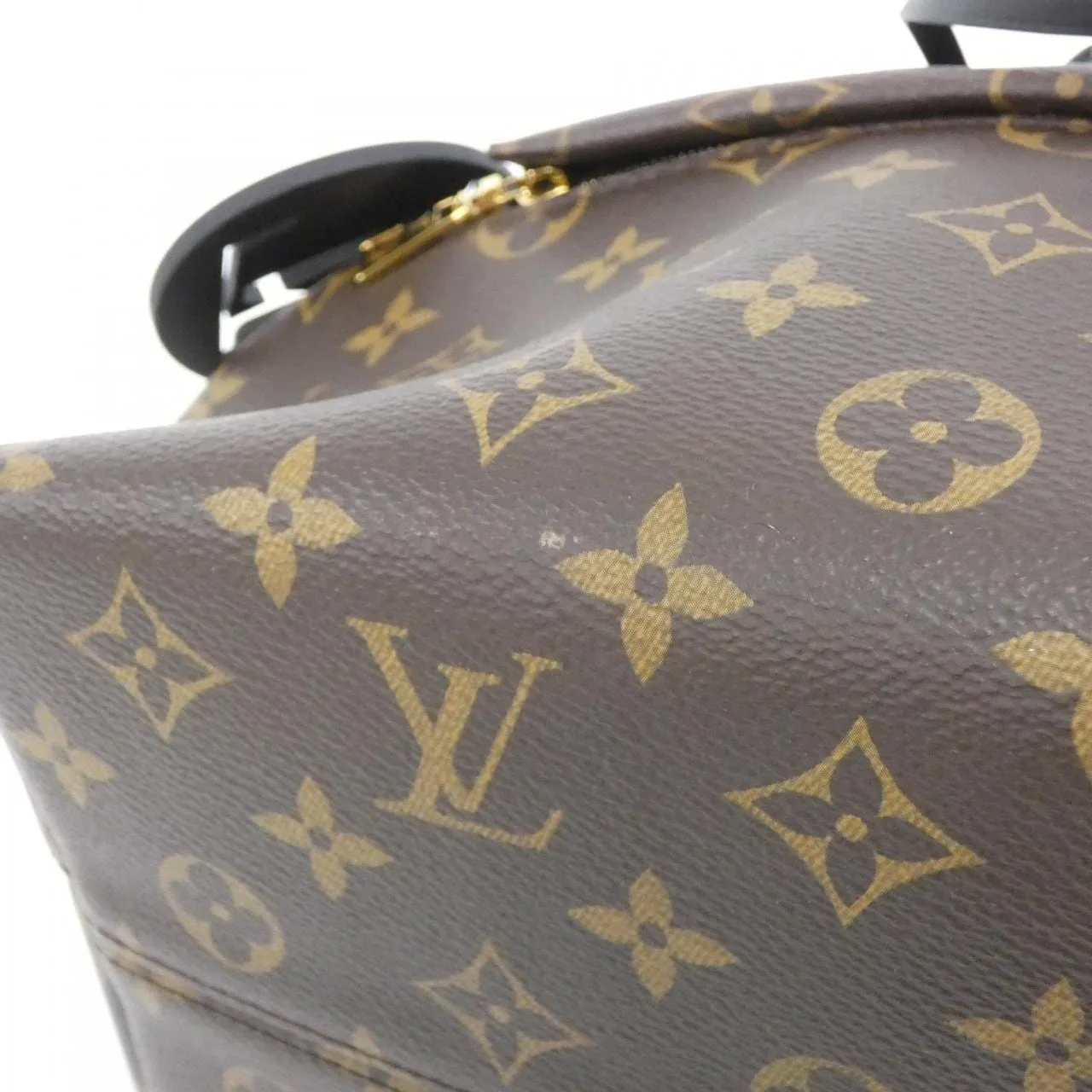 LOUIS VUITTON Montsouris M45515 Backpack Monogram 黑色 Monogram 中古品A - 縮圖 4