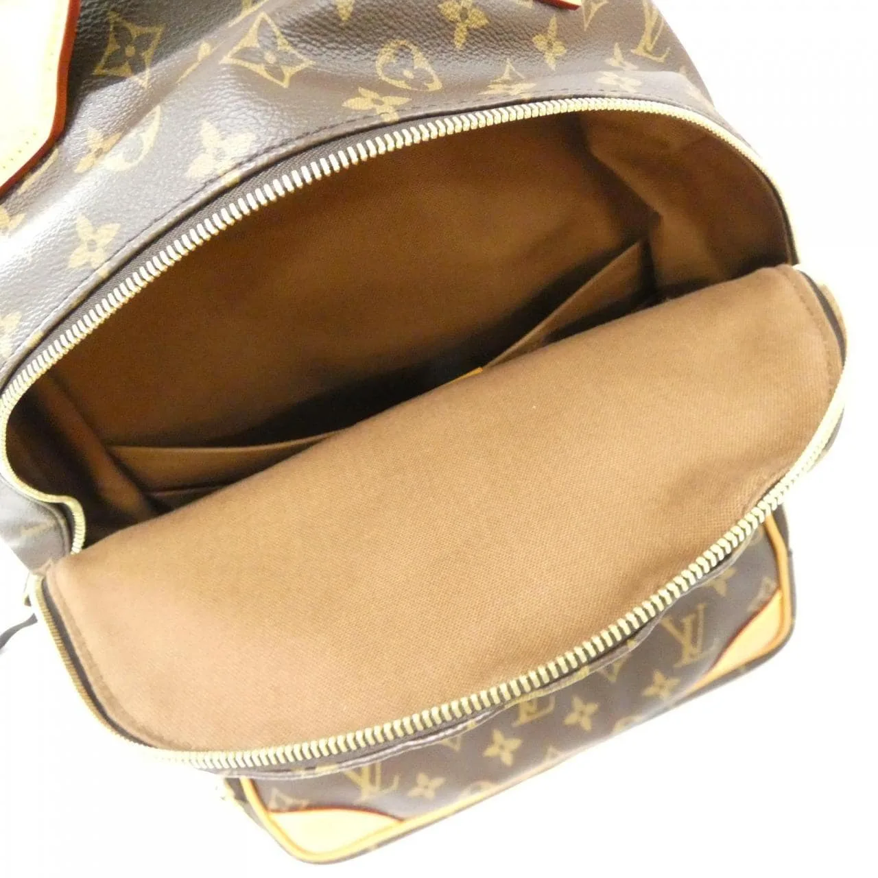 LOUIS VUITTON Discovery M25979 Backpack Monogram 黑色 Monogram 中古品A - 縮圖 5
