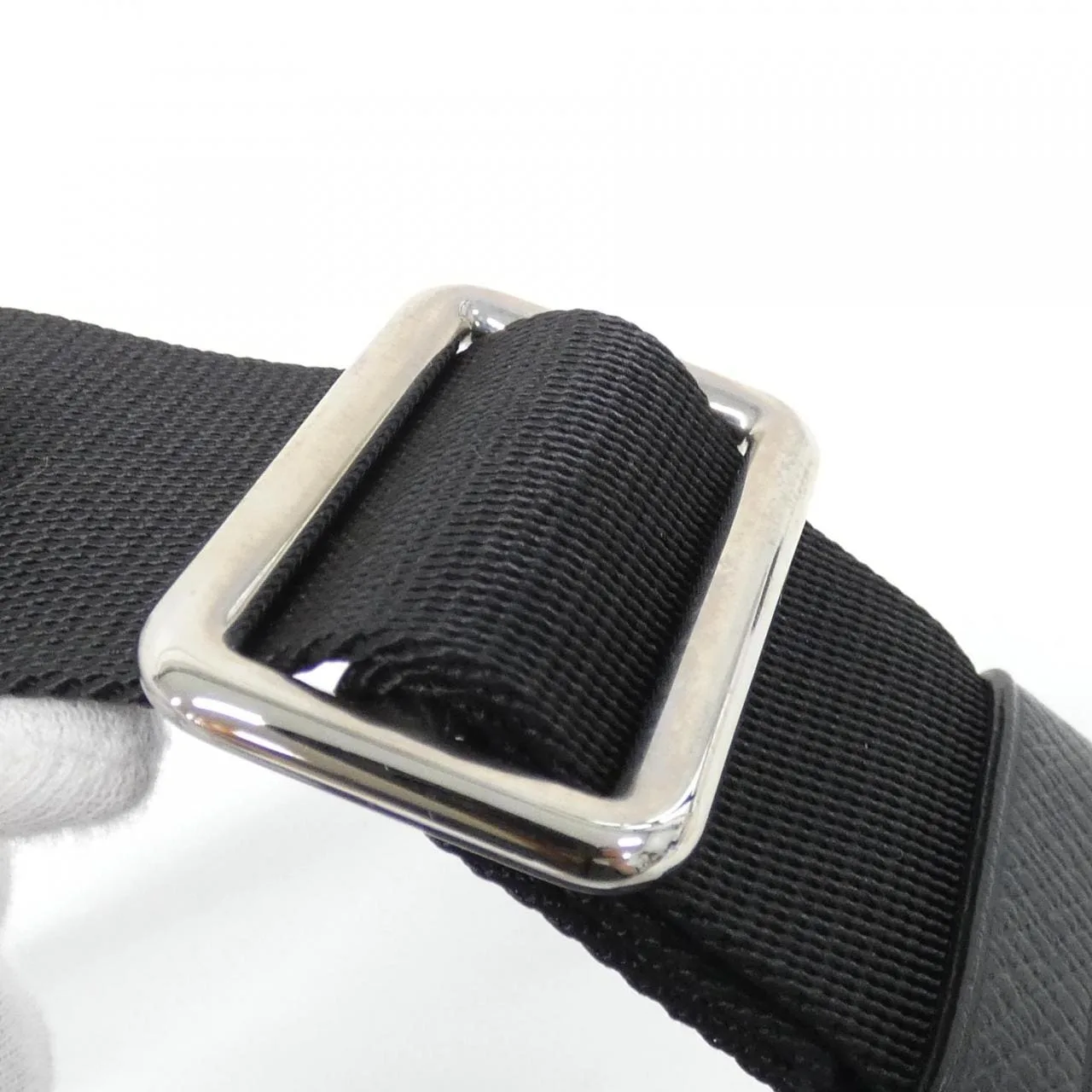 LOUIS VUITTON M30936 Shoulder Canvas 黑色 帆布 中古品A - 縮圖 6