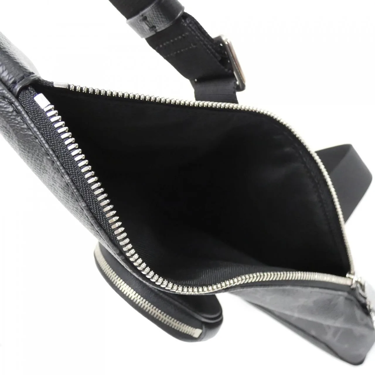 LOUIS VUITTON M30936 Shoulder Canvas 黑色 帆布 中古品A - 縮圖 7