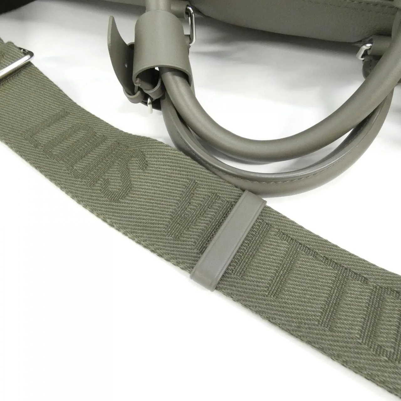 LOUIS VUITTON Keepall M21536 Boston Lambskin 黑色 羊皮 中古品A - 縮圖 5