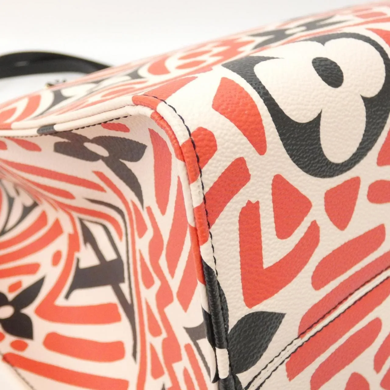 LOUIS VUITTON OnTheGo M45358 Handbag Canvas Rouge Canvas Rank A - Thumbnail 2