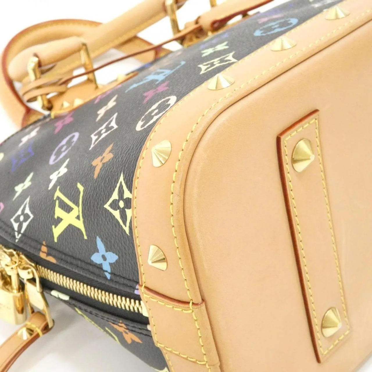 LOUIS VUITTON Alma M40444 Handbag Canvas Multicolor Canvas Rank A - Thumbnail 4