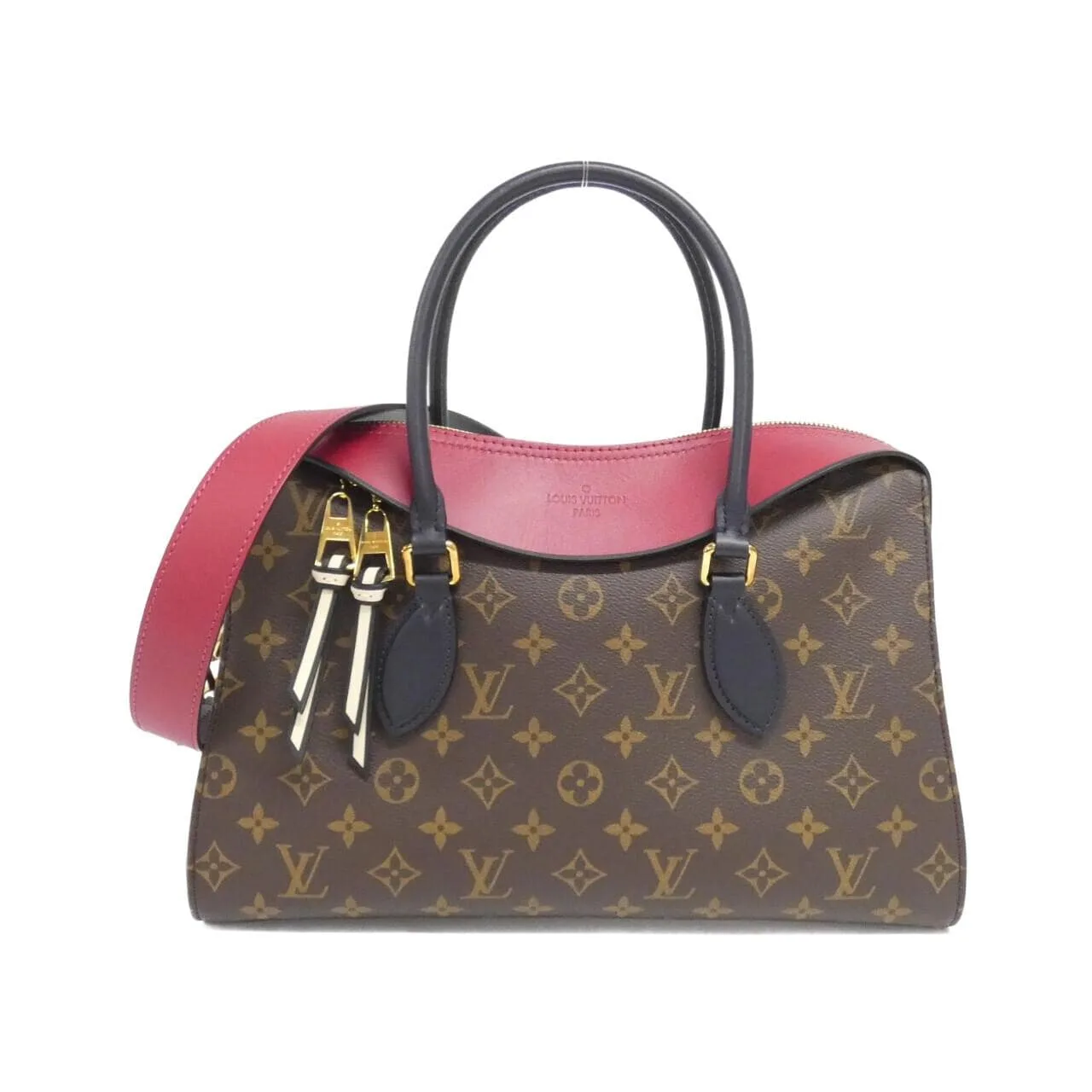 LOUIS VUITTON M44328 Tote Monogram Black