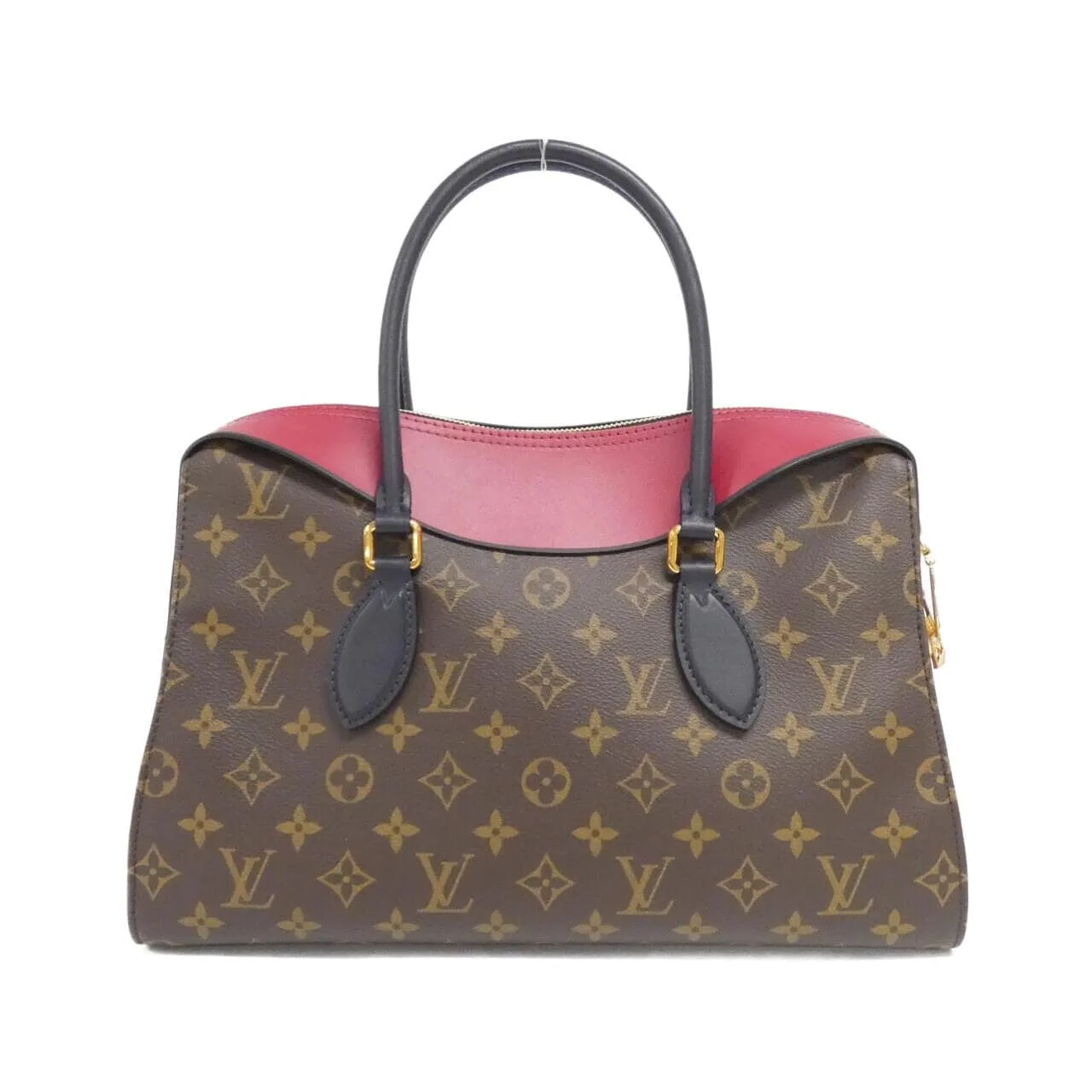 LOUIS VUITTON M44328 Tote Monogram 黑色 Monogram 中古品A - 縮圖 2
