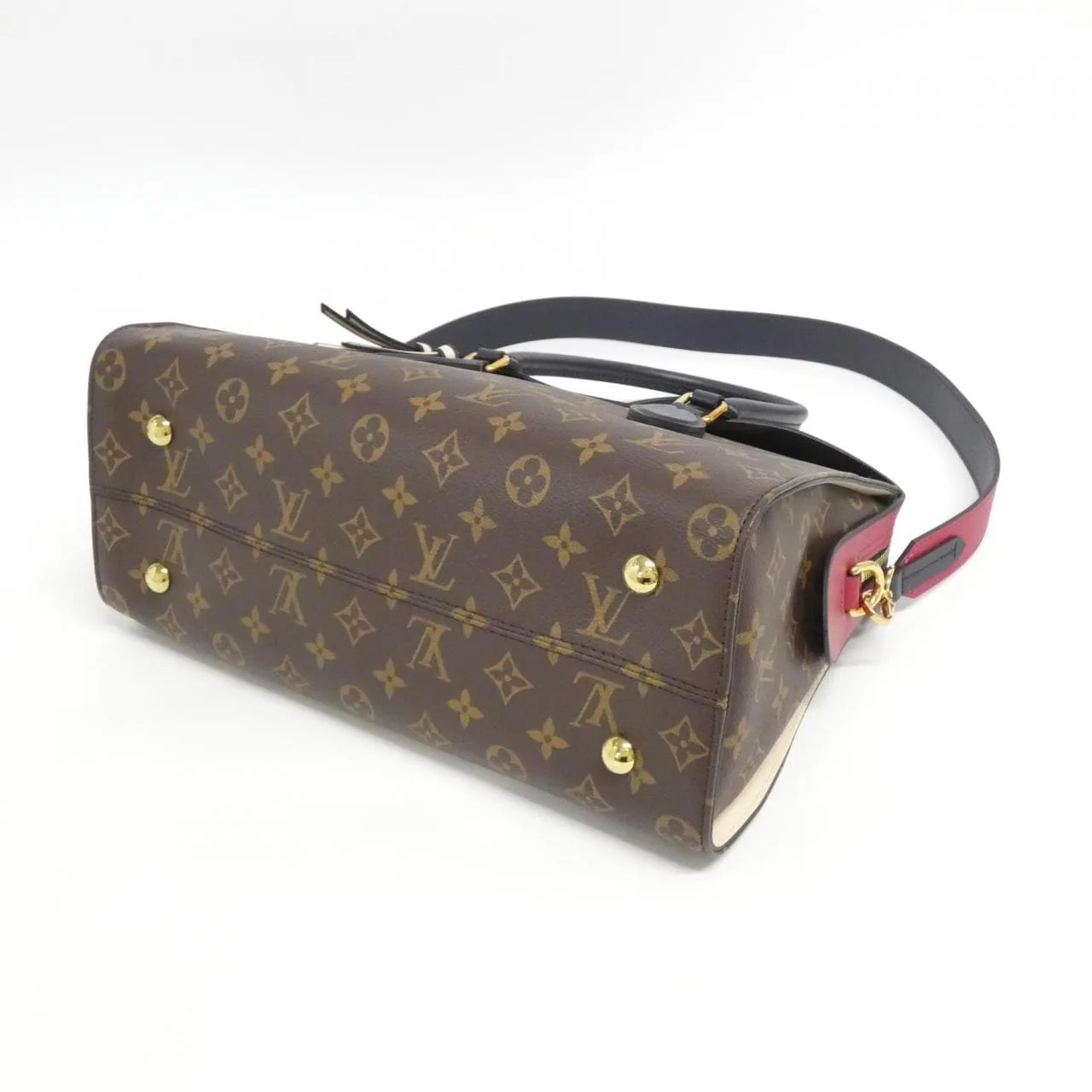 LOUIS VUITTON M44328 Tote Monogram 黑色 Monogram 中古品A - 縮圖 3