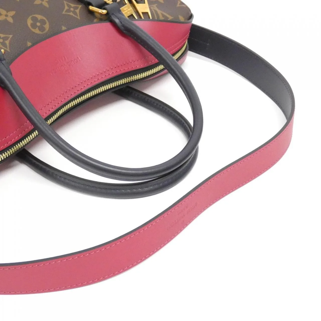 LOUIS VUITTON M44328 Tote Monogram 黑色 Monogram 中古品A - 縮圖 6