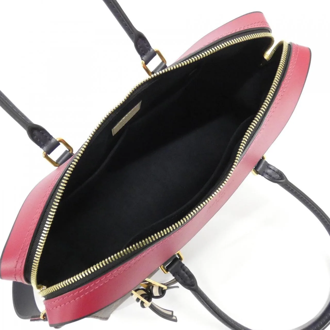 LOUIS VUITTON M44328 Tote Monogram 黑色 Monogram 中古品A - 縮圖 8