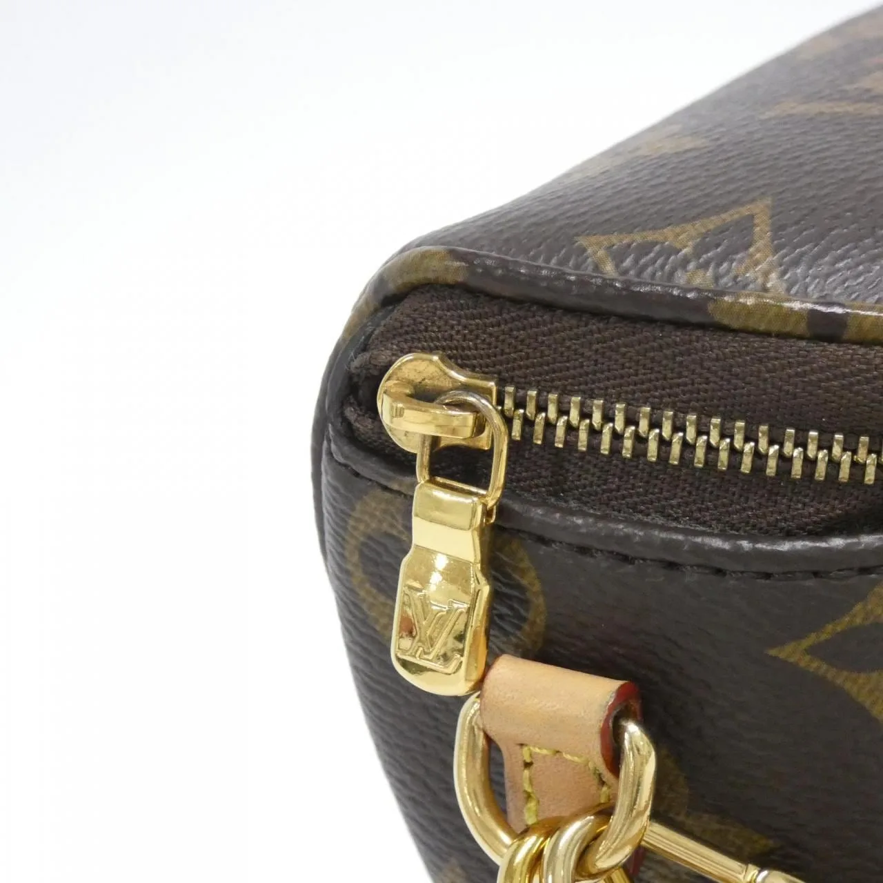 LOUIS VUITTON Bum Bag M82335 Shoulder Monogram 黑色 Monogram 中古品A - 縮圖 5