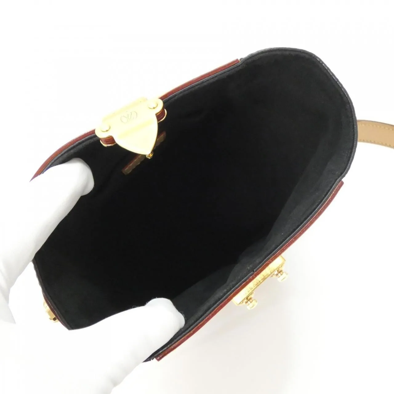 LOUIS VUITTON M43587 Handbag Monogram Black Monogram Rank A - Thumbnail 7