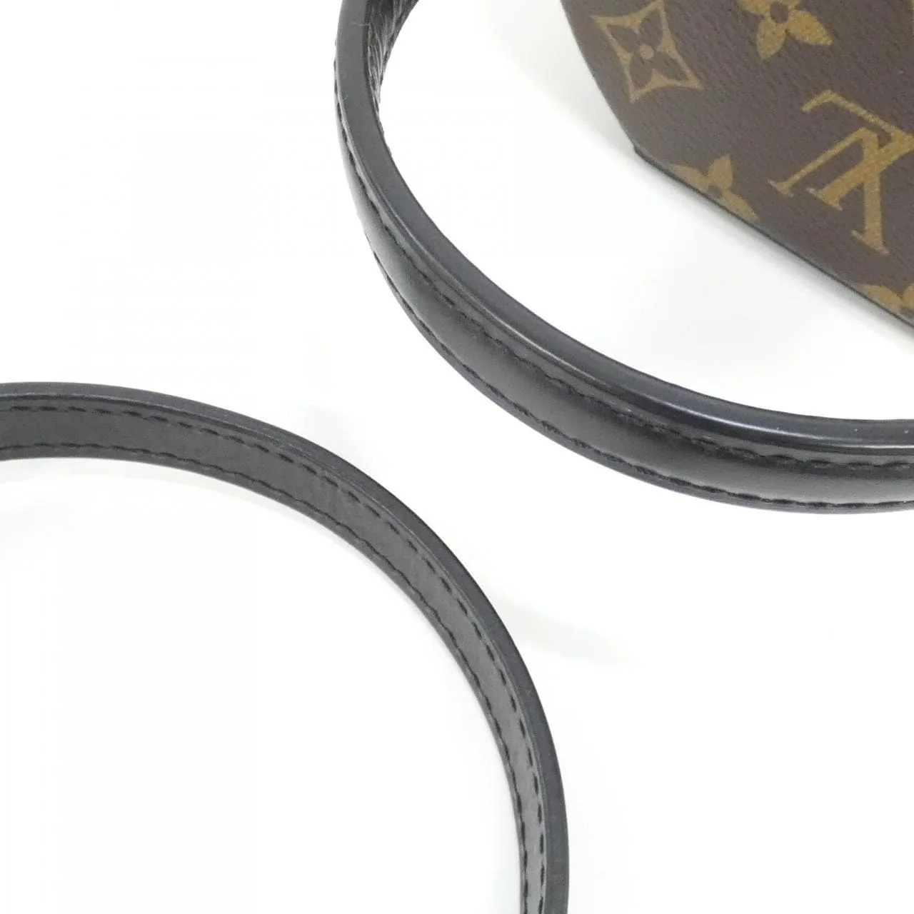 LOUIS VUITTON M43986 Handbag Monogram 黑色 Monogram 中古品A - 縮圖 9