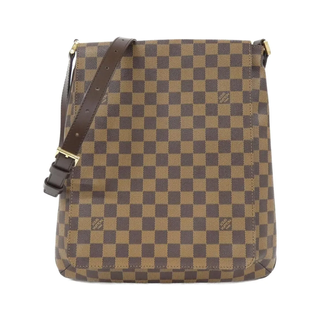 LOUIS VUITTON Musette N51302 Shoulder Damier Black