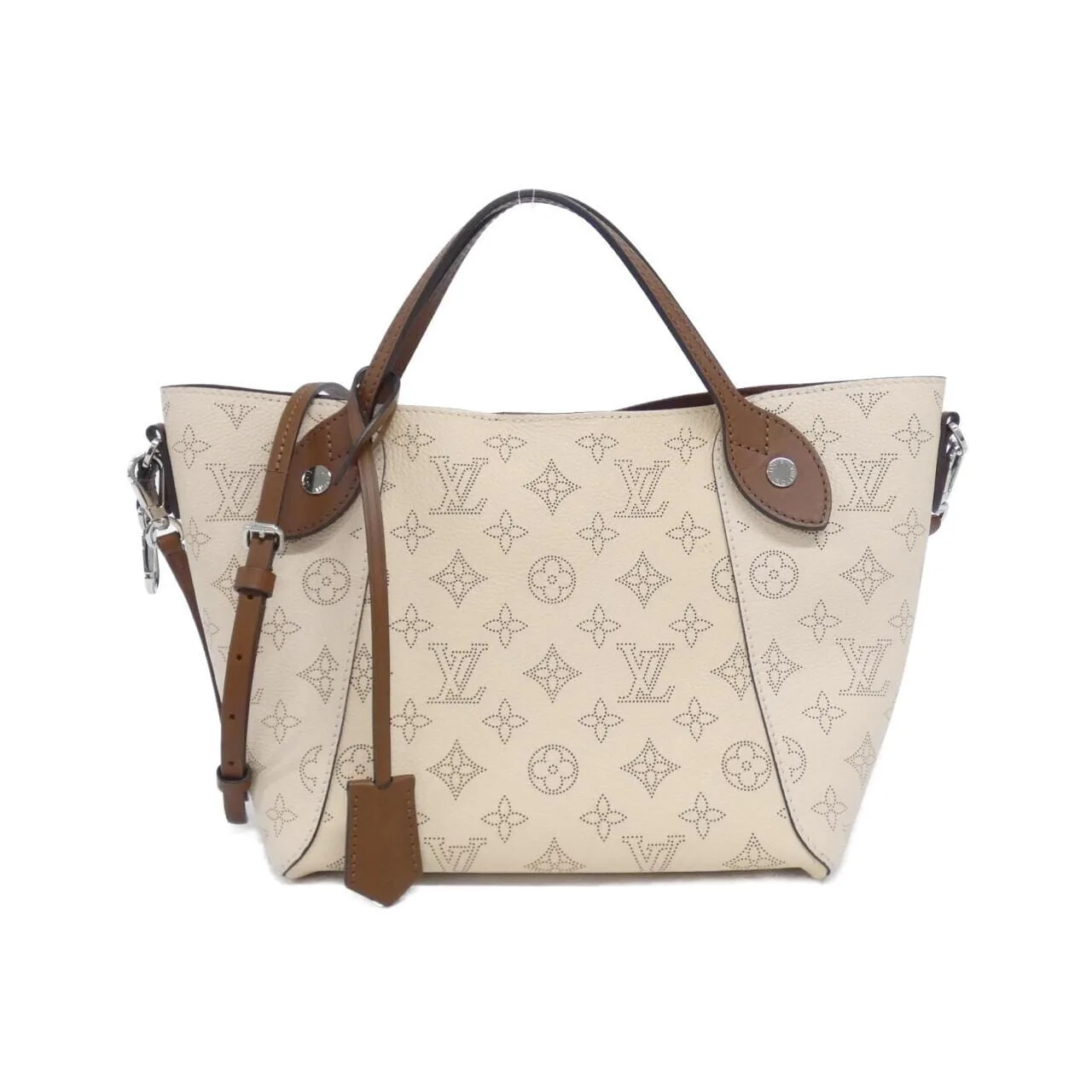 LOUIS VUITTON Mahina M51950 Handbag Black