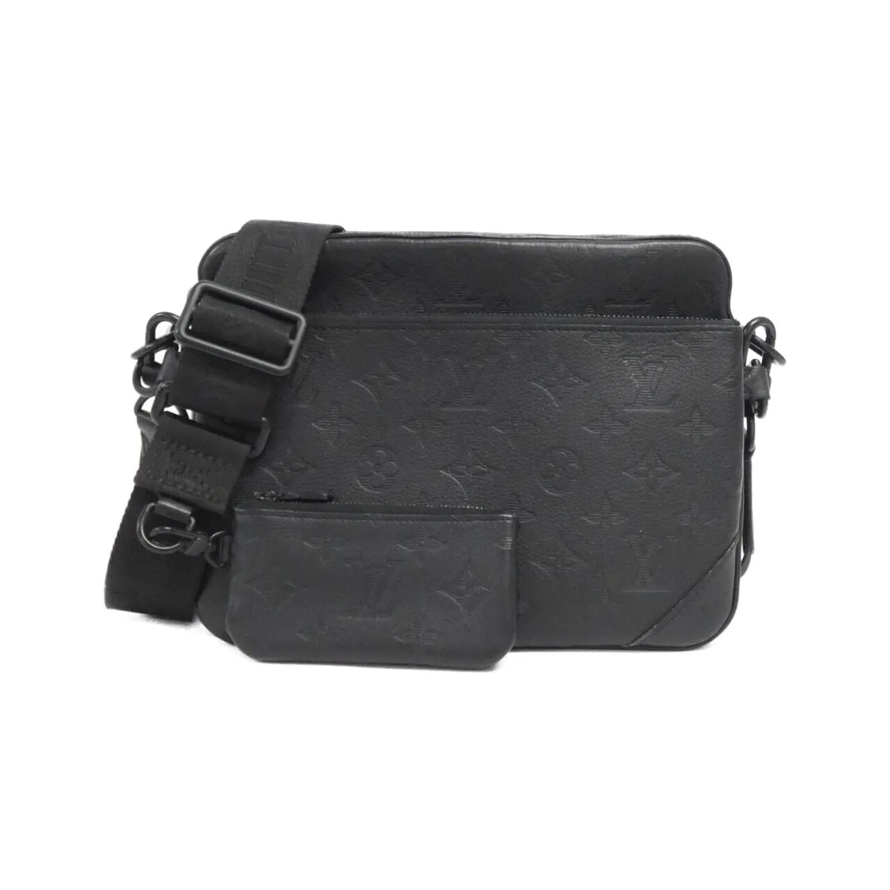 LOUIS VUITTON M46602 Shoulder Monogram Black