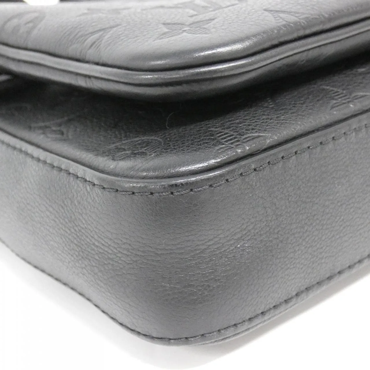 LOUIS VUITTON M46602 Shoulder Monogram 黑色 Monogram 中古品A - 縮圖 3