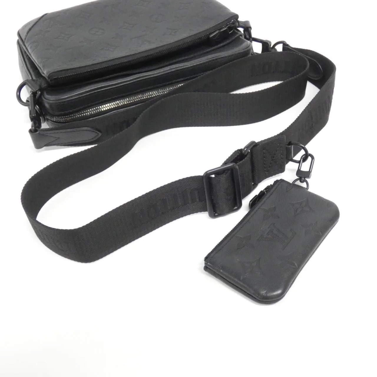 LOUIS VUITTON M46602 Shoulder Monogram 黑色 Monogram 中古品A - 縮圖 9