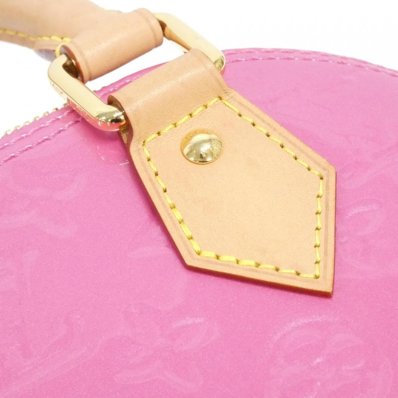 LOUIS VUITTON Alma M90611 Handbag Vernis Pink Vernis Rank A - Thumbnail 7