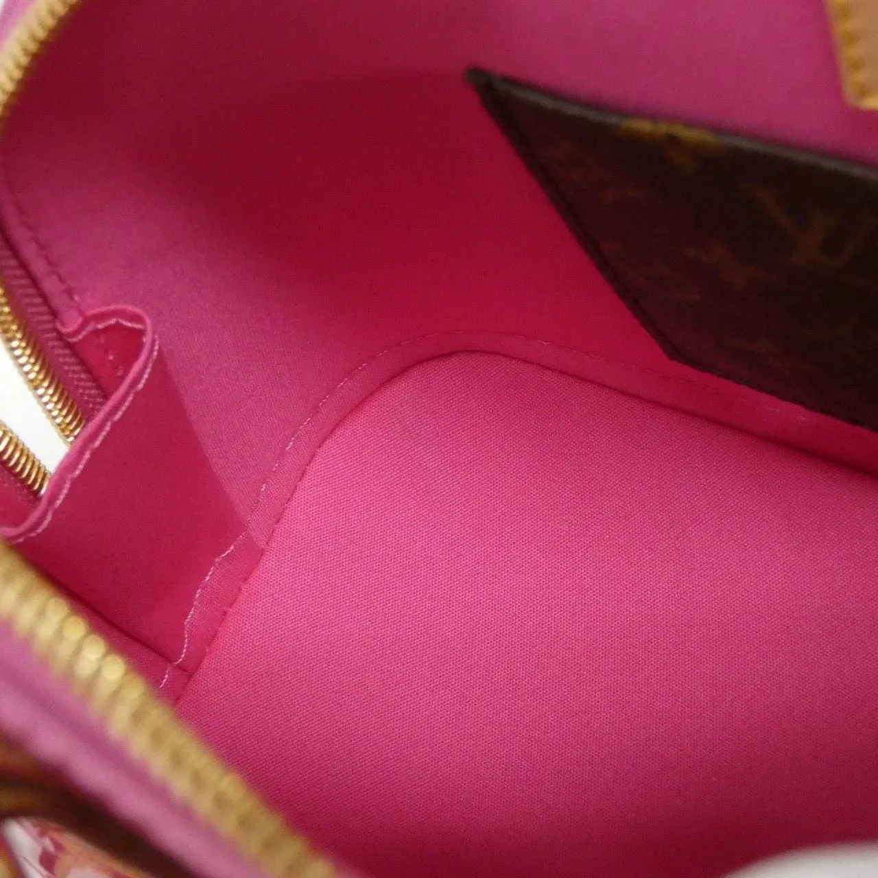 LOUIS VUITTON Alma M90611 Handbag Vernis Pink Vernis Rank A - Thumbnail 10