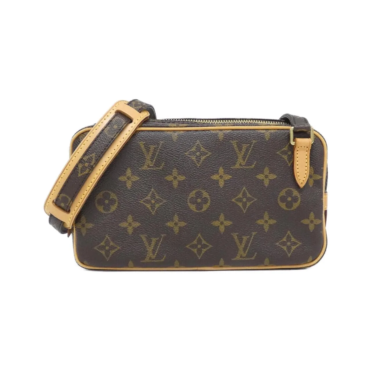 LOUIS VUITTON M51828 Shoulder Monogram Black