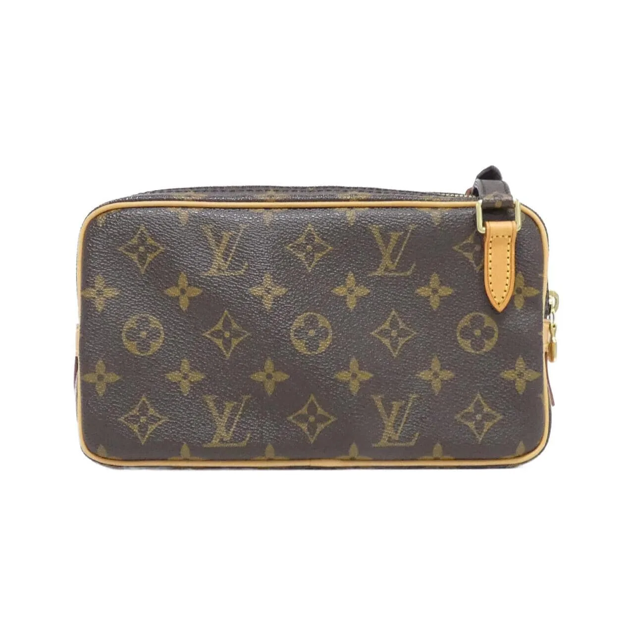 LOUIS VUITTON M51828 Shoulder Monogram 黑色 Monogram 中古品A - 縮圖 2