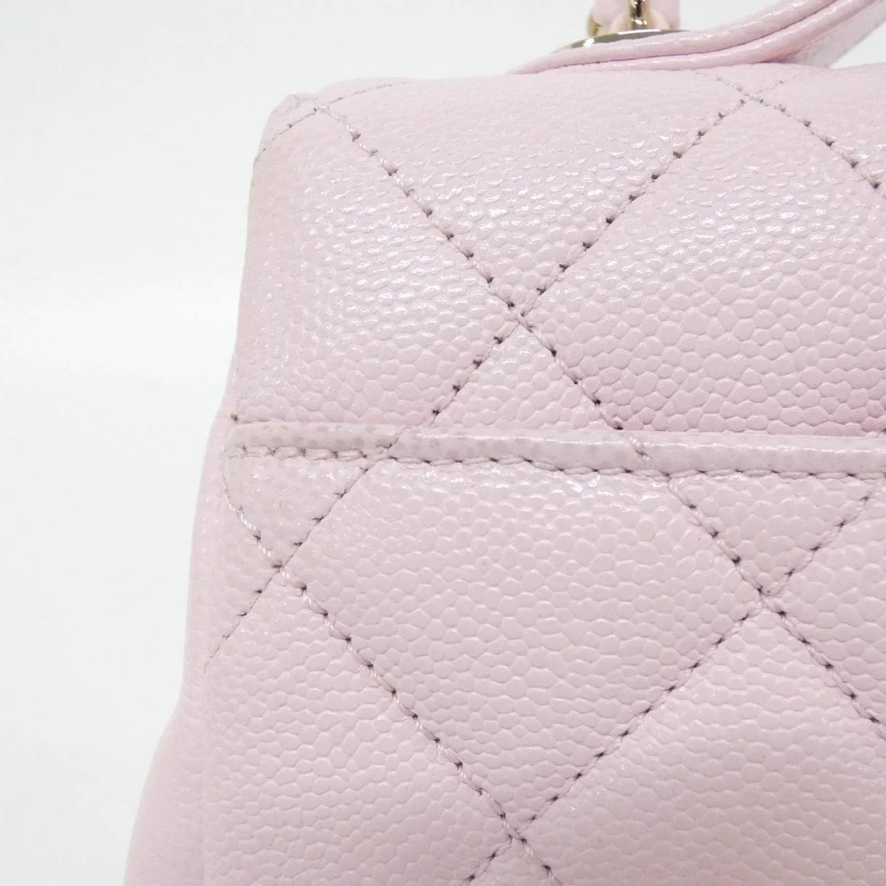 CHANEL 93607 Handbag Grained Calfskin