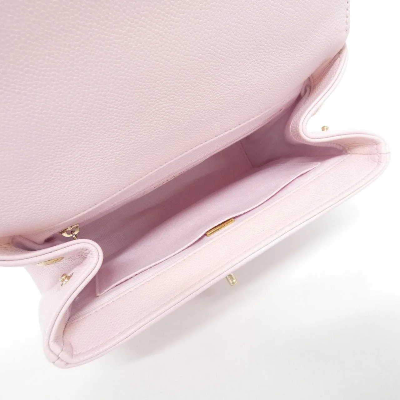 CHANEL 93607 Handbag Grained Calfskin