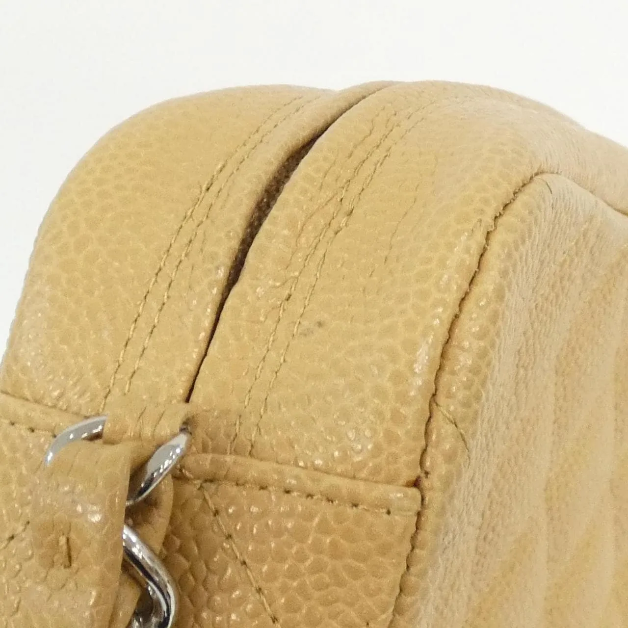 CHANEL Shoulder Caviar Leather
