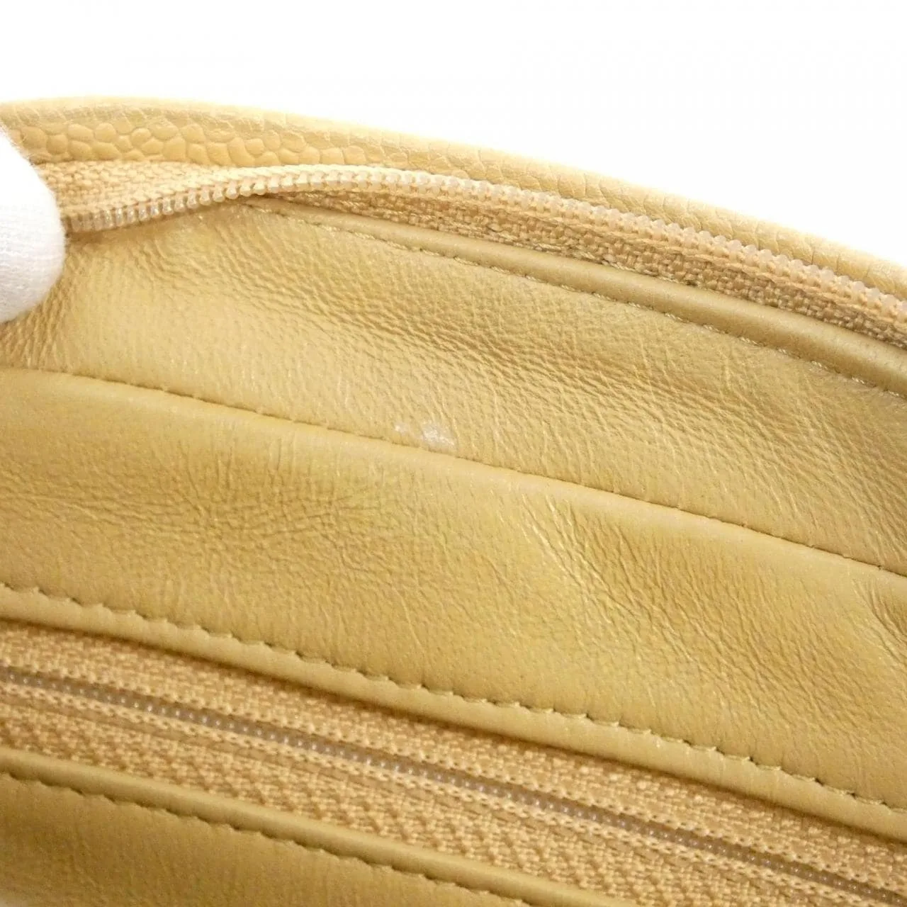 CHANEL Shoulder Caviar Leather