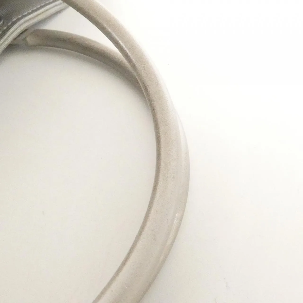 CHANEL Handbag Nylon Grey Nylon Rank B - Thumbnail 5