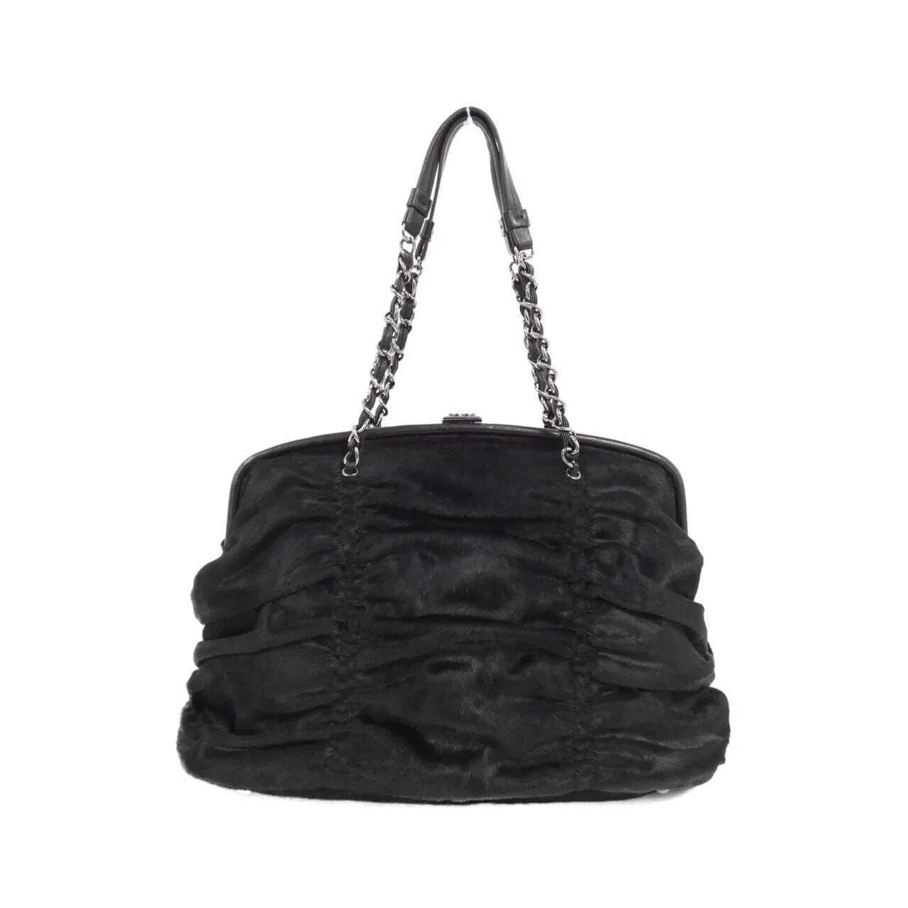 CHANEL Handbag Black