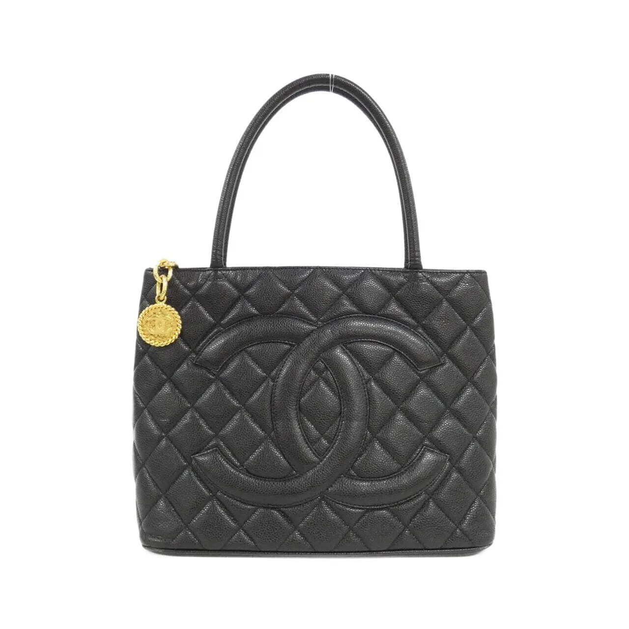 CHANEL Matelasse 1804 Handbag Grained Calfskin