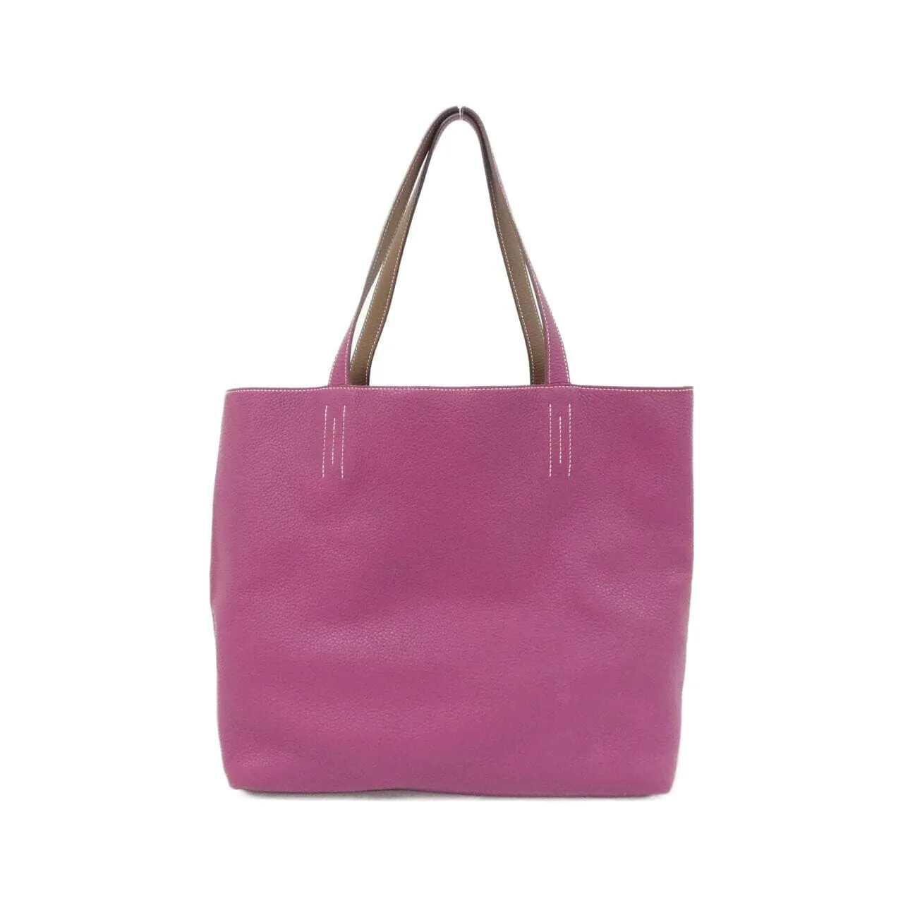 HERMES 062270CA Handbag Clemence Black Clemence Leather Rank A - Thumbnail 2