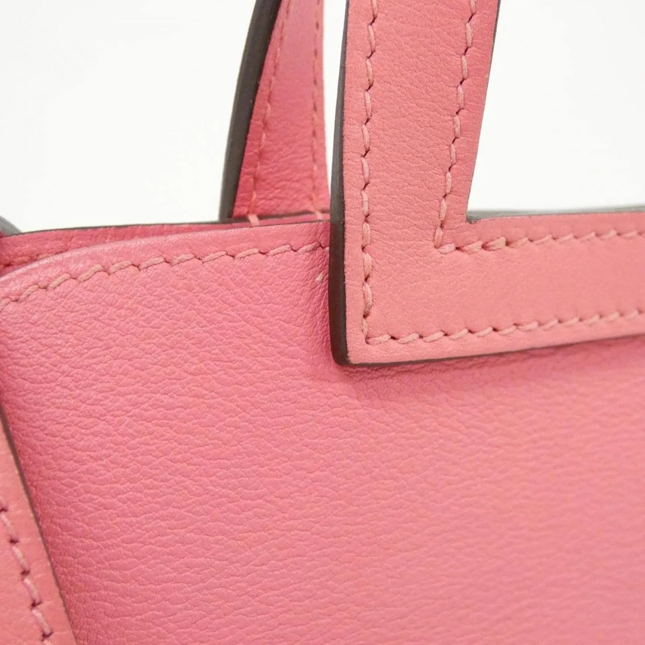 HERMES Halzan 069523CK Handbag Swift Black Swift Leather Rank A - Thumbnail 4