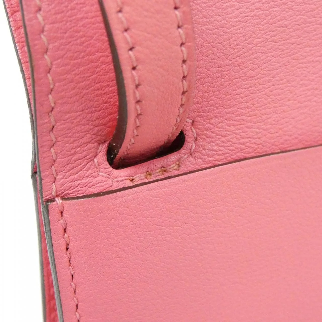 HERMES Halzan 069523CK Handbag Swift Black Swift Leather Rank A - Thumbnail 8