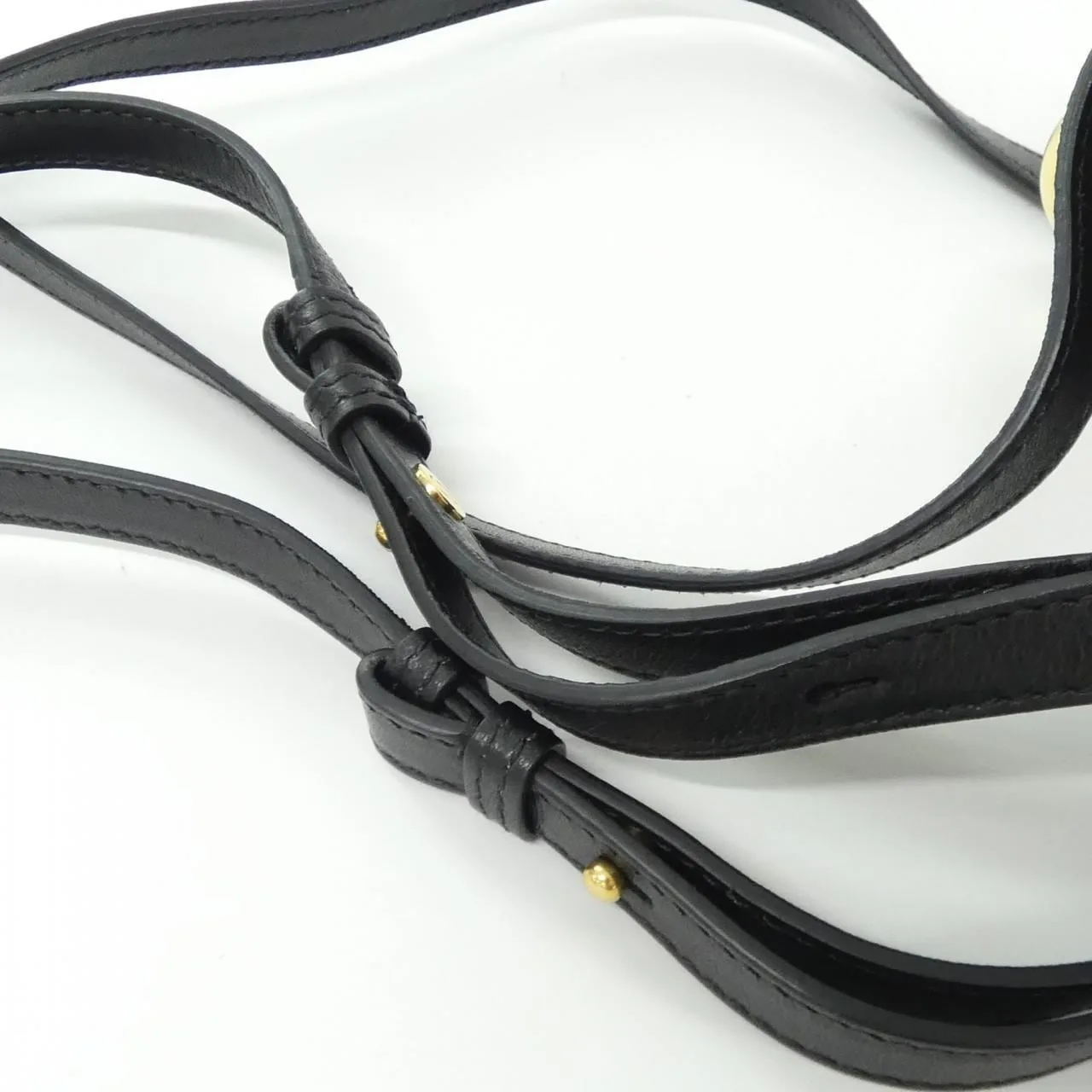 DIOR Caro M6302UNOZ 背包 羊皮 黑色 羊皮 中古品A - 縮圖 4