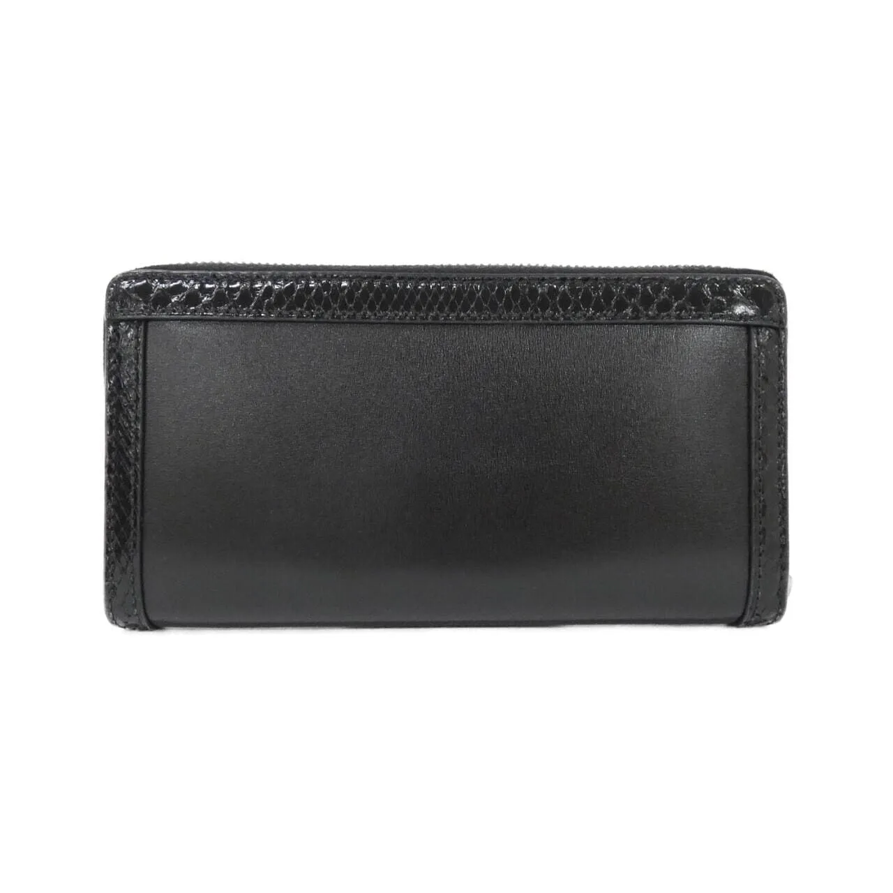 GUCCI 706844 10OTT Wallet Python 黑色 蟒蛇皮 中古品A - 縮圖 2