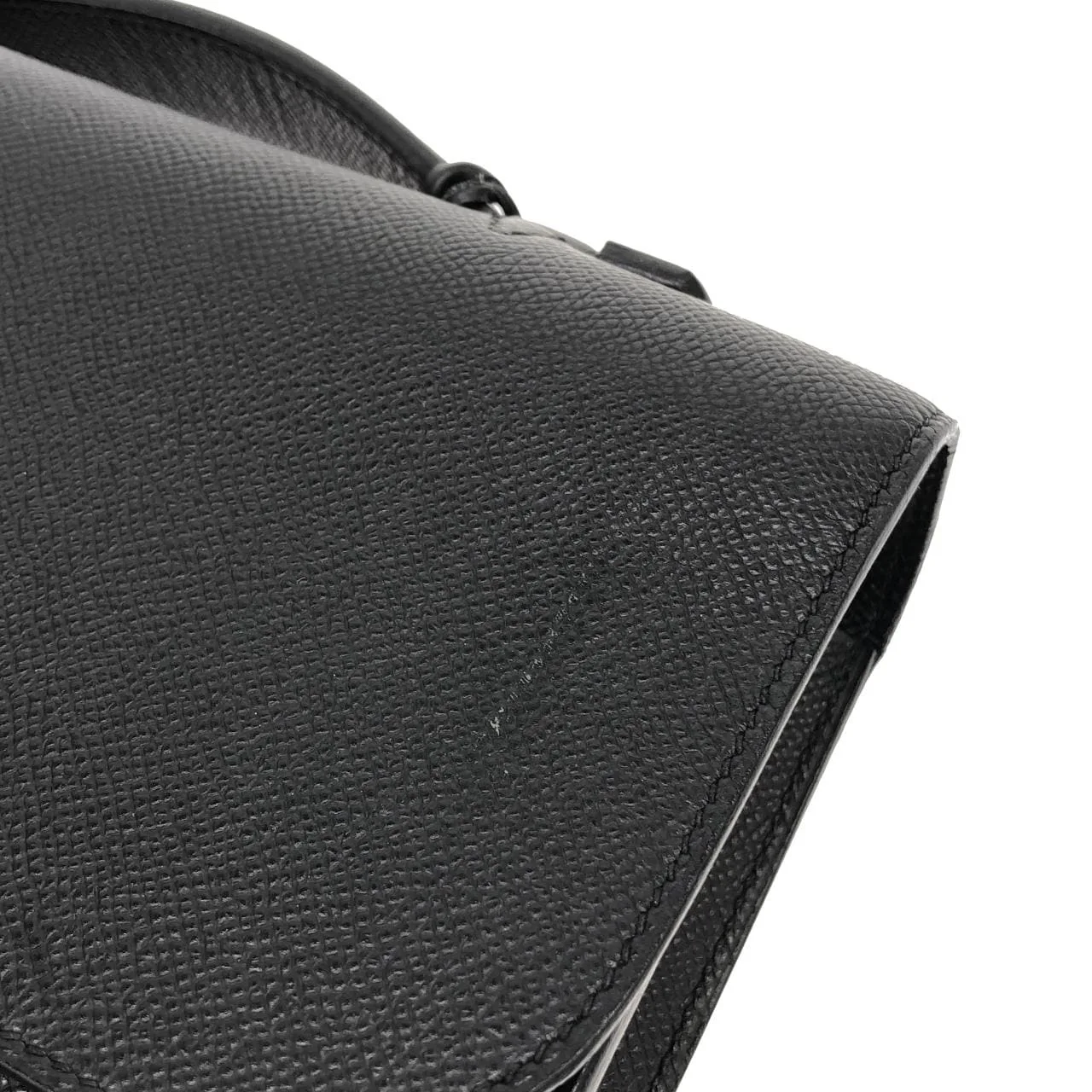 HERMES 043860CK Handbag Epsom Black Epsom Leather Rank A - Thumbnail 4