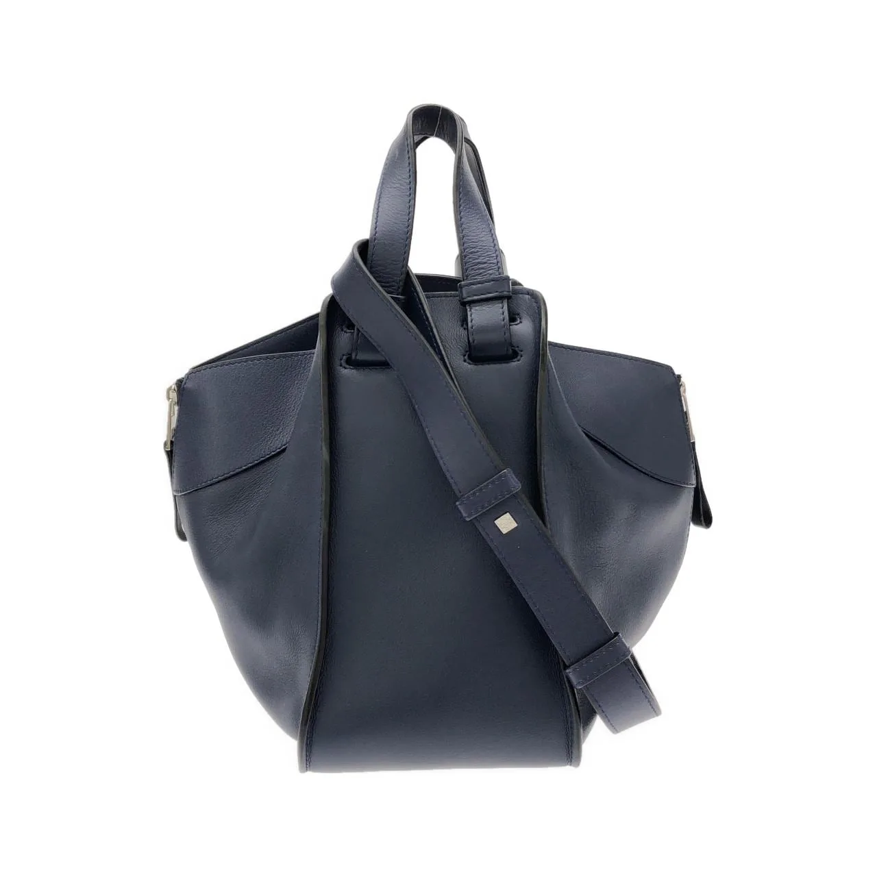 LOEWE Hammock 387 30 N60 Shoulder Black Rank A - Thumbnail 2