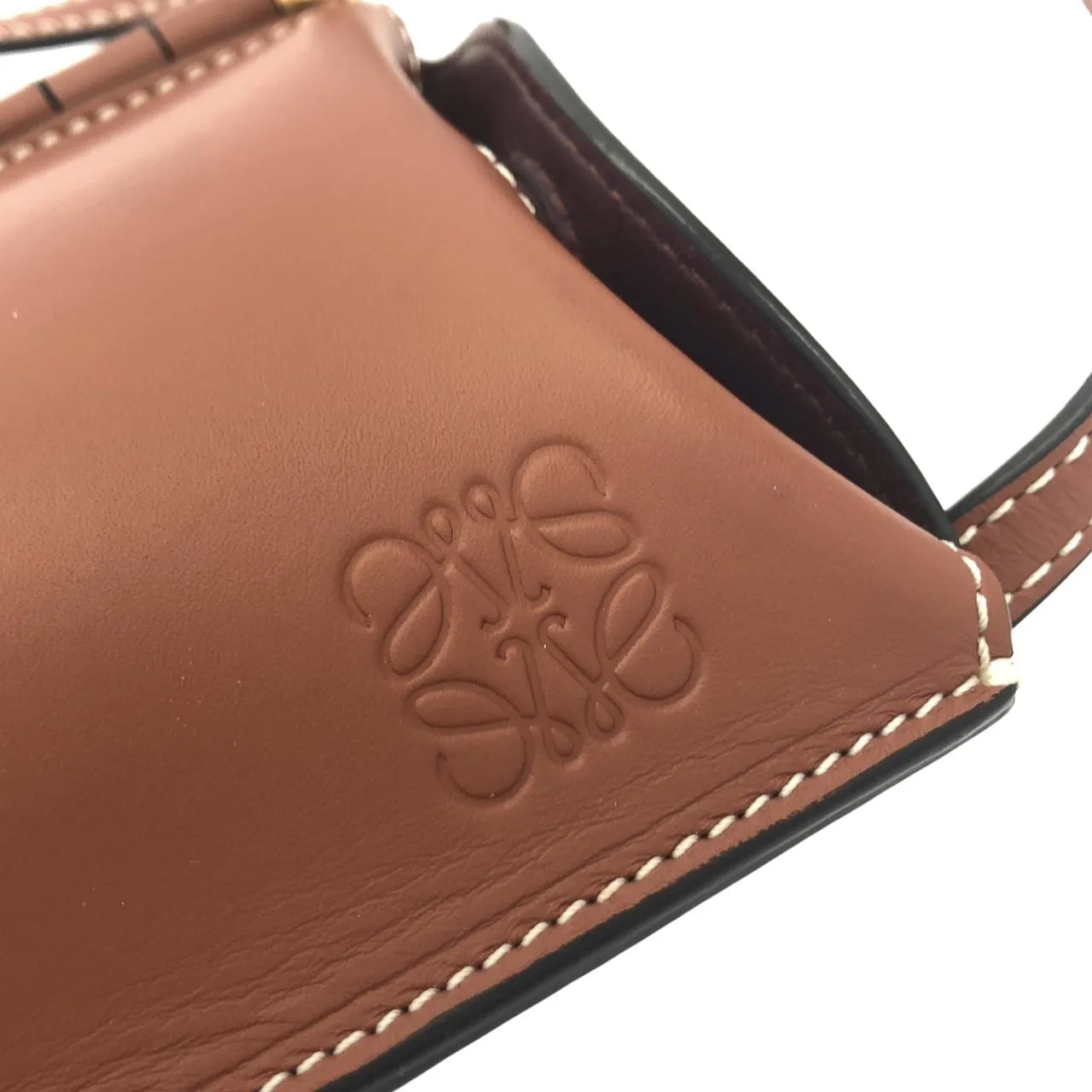 LOEWE Gate C650Z42X34 Shoulder 黑色 中古品A - 縮圖 8