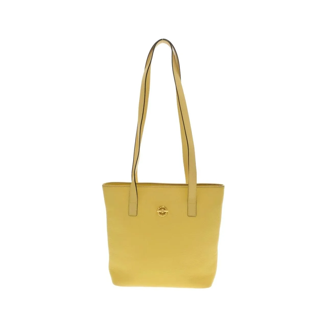 CELINE Shoulder Leather Yellow