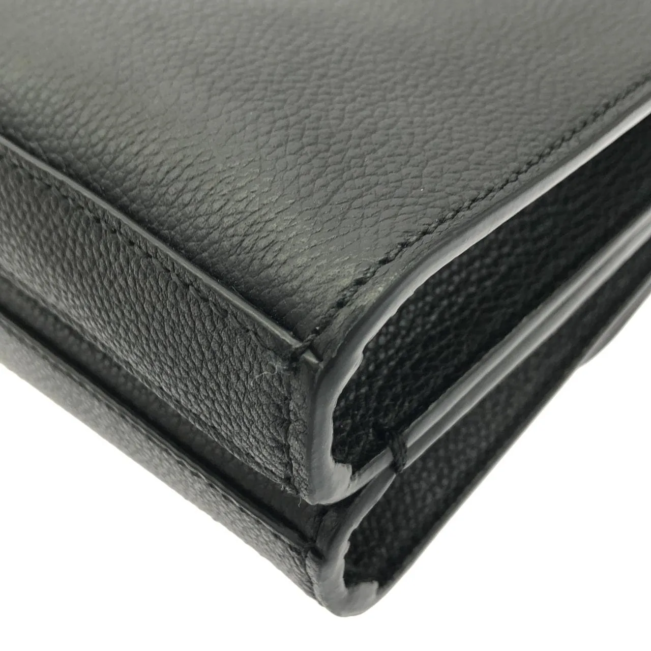 FENDI Baguette 7VA649 AVVD Shoulder Leather 銀色 皮革 中古品A - 縮圖 3