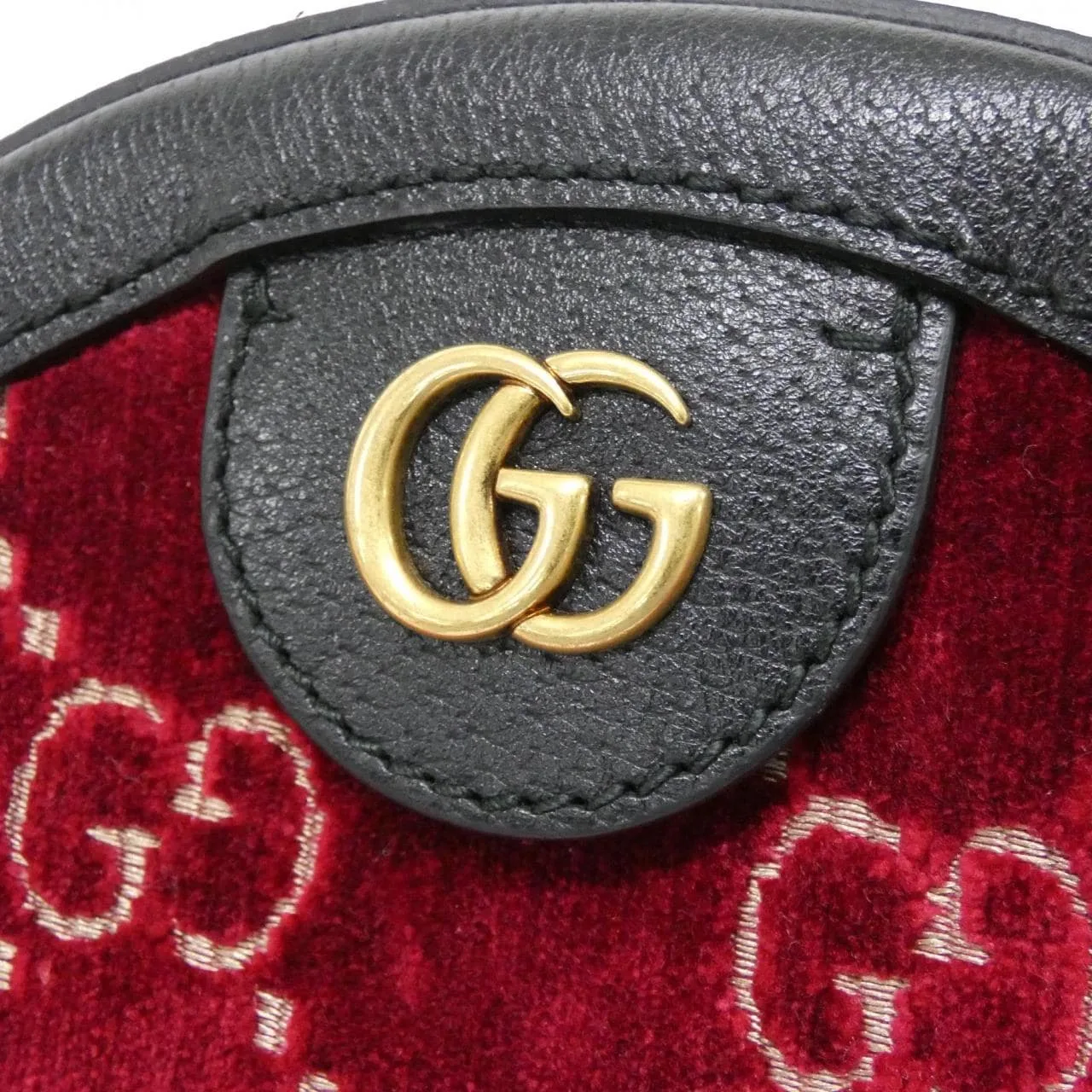GUCCI 574978 9TIKT Shoulder 黑色 中古品A - 縮圖 4