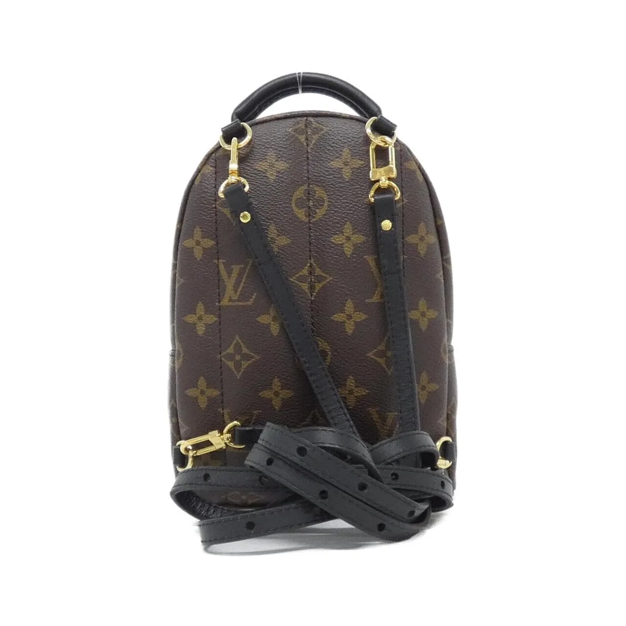 LOUIS VUITTON Palm Springs M44873 Backpack Monogram 黑色 Monogram 中古品A - 縮圖 2