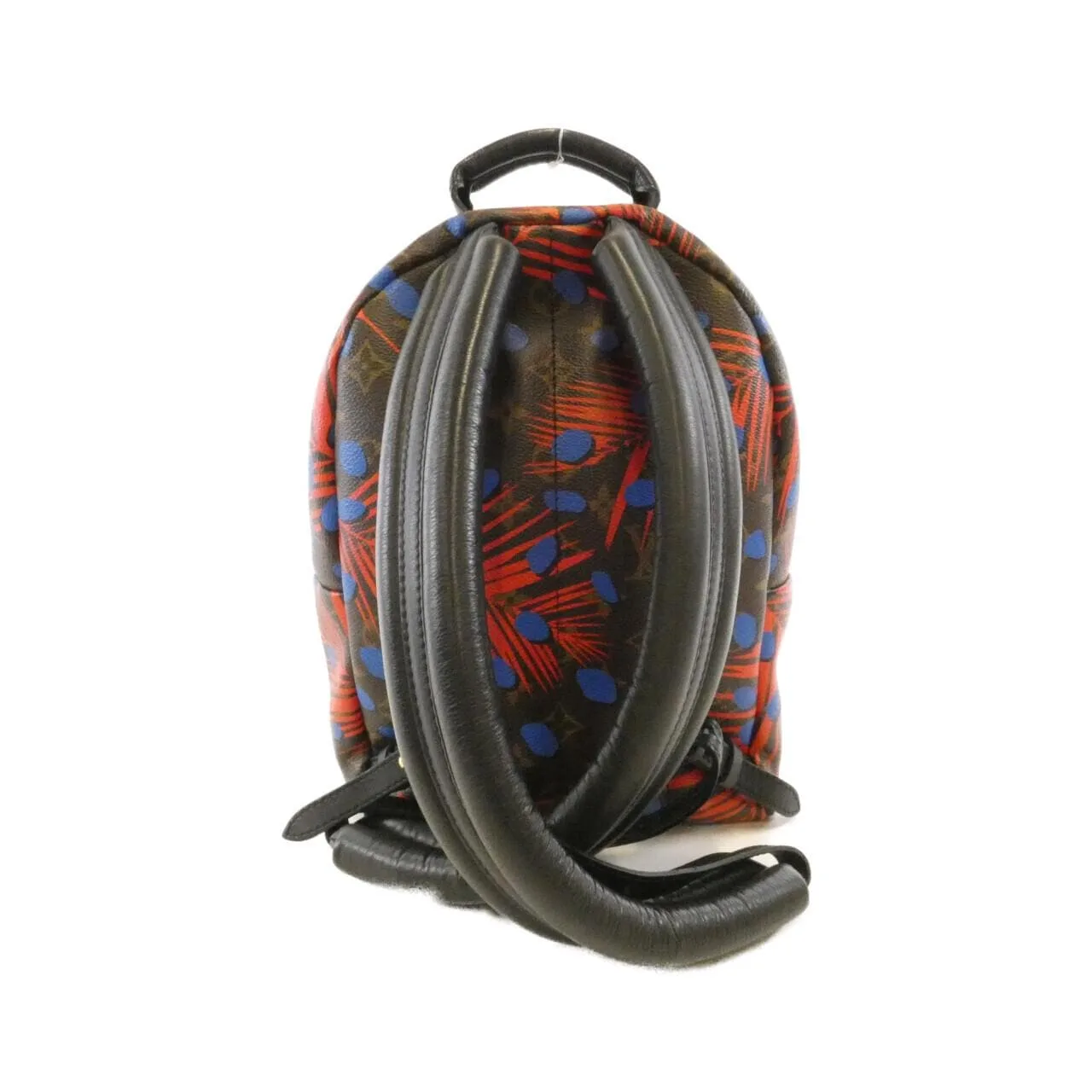 LOUIS VUITTON Palm Springs M41980 Backpack Monogram 黑色 Monogram 中古品B - 縮圖 2