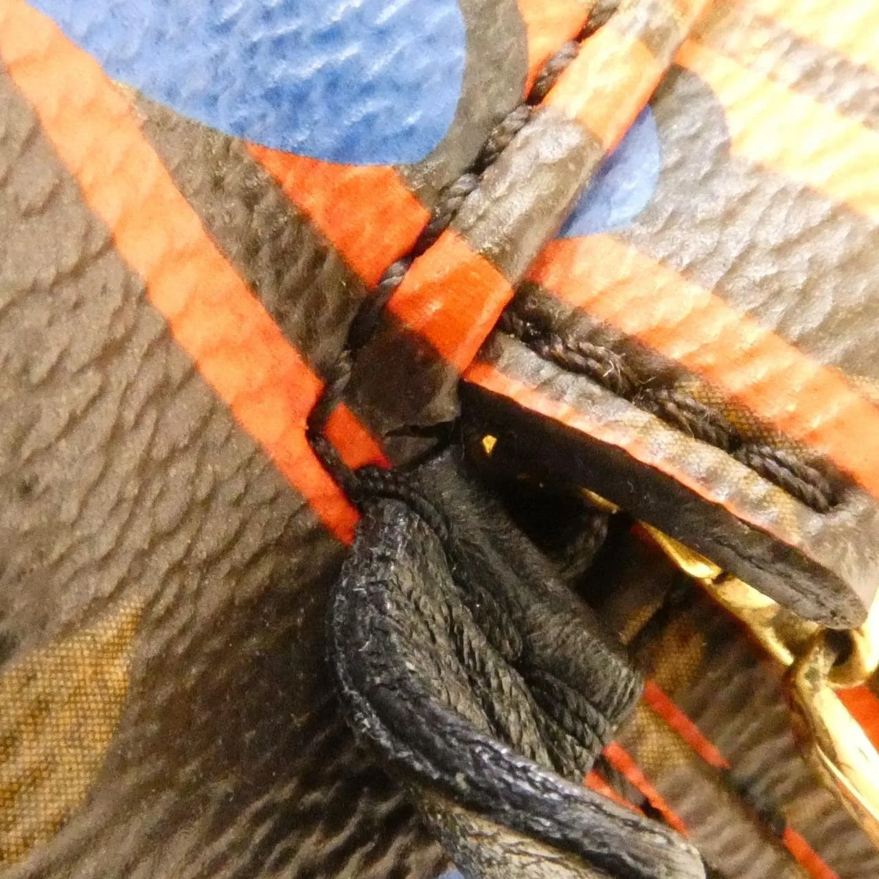 LOUIS VUITTON Palm Springs M41980 Backpack Monogram 黑色 Monogram 中古品B - 縮圖 4